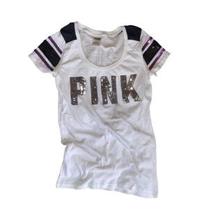 Victoria’s Secret PINK Sequin T Shirt